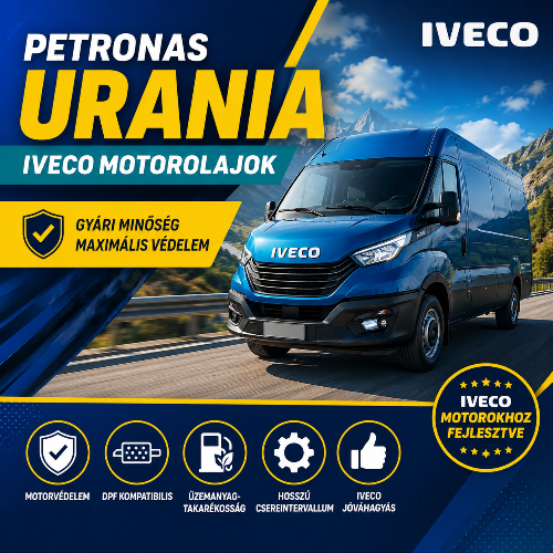 PETRONAS Urania motorolajok IVECO járművekhez