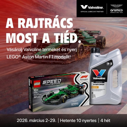 Valvoline vs. Aston Martin promóció