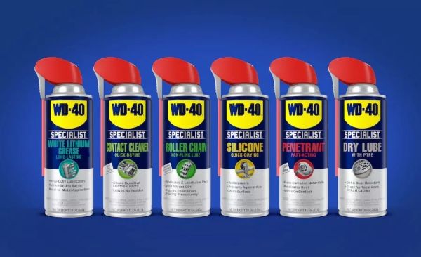 WD-40 univerzális kenőspray és Specialist termékek