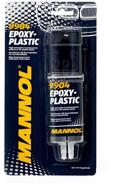Mannol 9904 Epoxy-Plastic (30gr/24ml) Műanyag ragasztó kétkomponensű