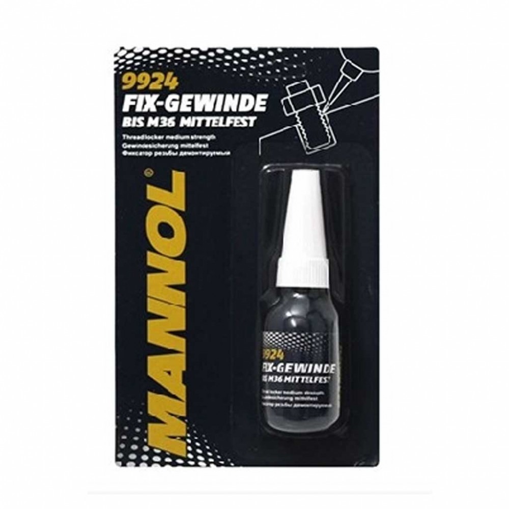 Mannol 9924 csavarrögzítő - közepes szilárdságú (10 ml) Mannol 9924 csavarrögzítő - közepes szilárdságú (10 ml)