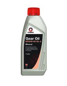 Comma GEAR OIL EP80W-90 GL4 (1 L) Comma GEAR OIL EP80W-90 GL4 (1 L)