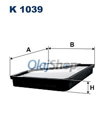 Filtron Utastérszűrő (K 1039) Filtron Utastérszűrő (K 1039)