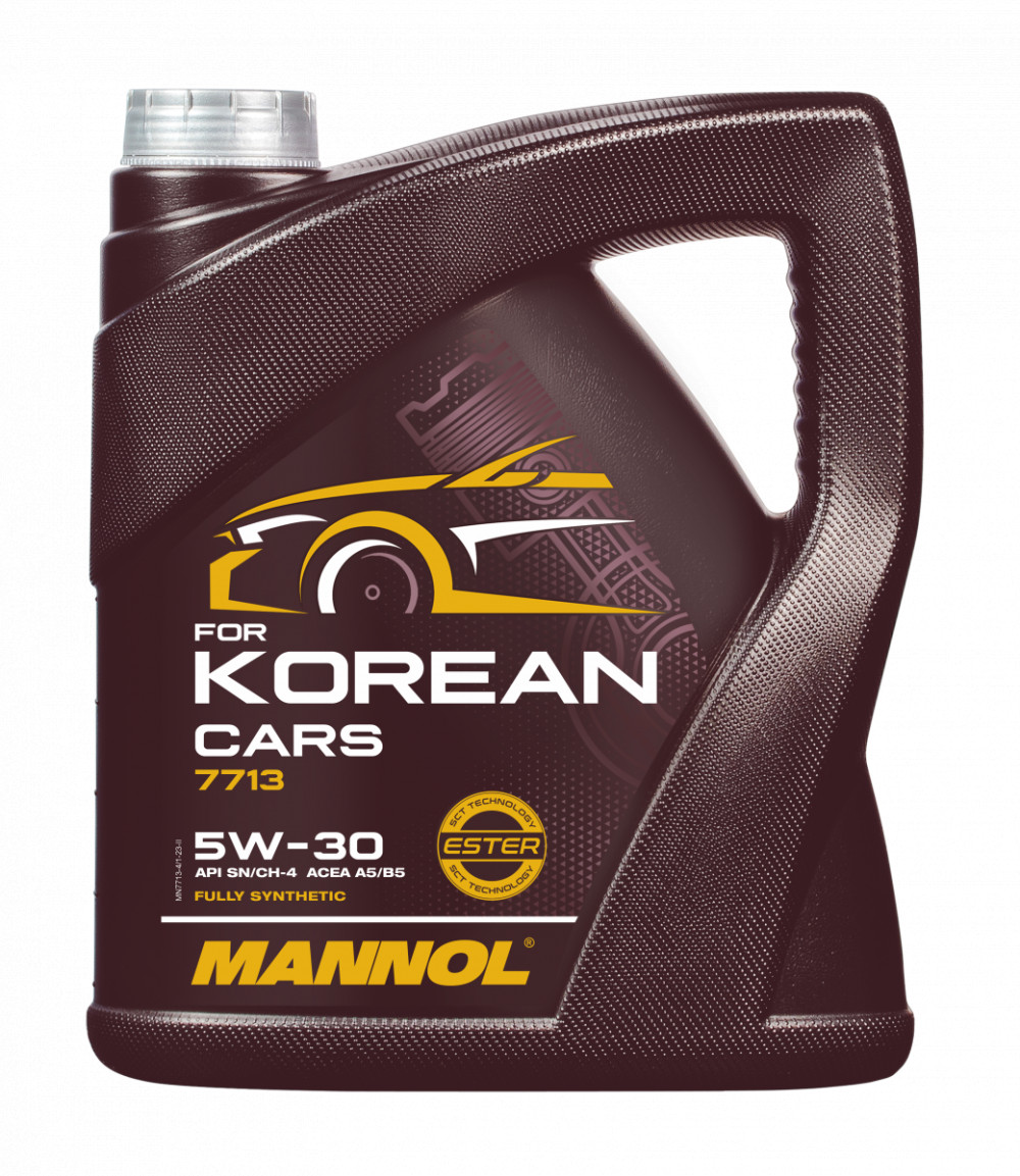Mannol 7713 for Korean Cars 5W-30 (4 L)