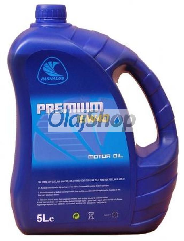 PARNALUB PREMIUM 15W-40 (5 L) Motorolaj PARNALUB PREMIUM 15W-40 (5 L) Motorolaj