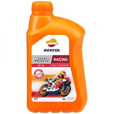 Repsol Moto Racing 4T 5W-40 (1 L) Motorkerékpár olaj Repsol Moto Racing 4T 5W-40 (1 L) Motorkerékpár olaj