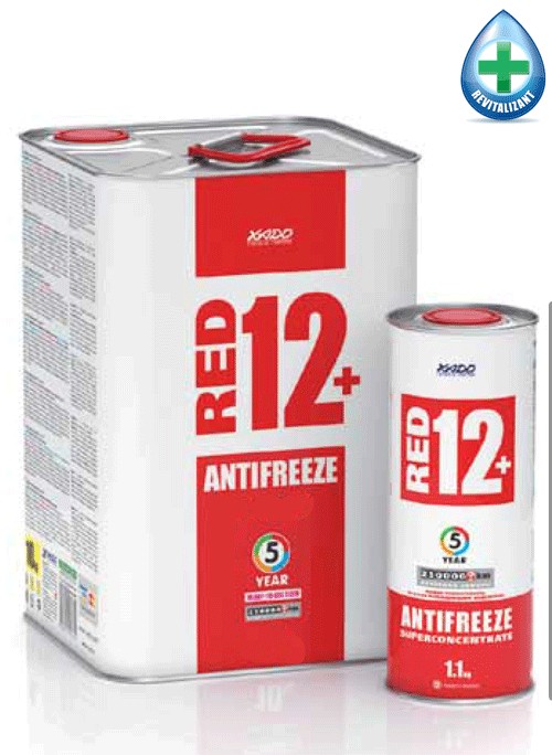 Xado 50001 Antifreeze Red 12+ Fagyálló (1 L)